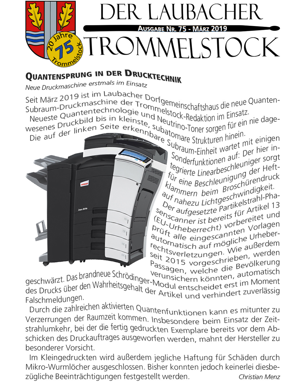 Laubacher-Trommelstock-Titelseite-075 Laubacher-Trommelstock-Titelseite-075